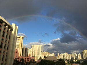 Waikiki Beach Rainbow